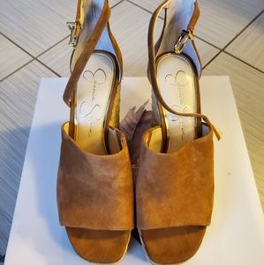 Jessica Simpson wedges